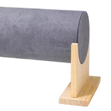 Maxbell Headband Holder Storage Rack for Scrunchies, Bracelet Stable Detachable Base Dark Grey