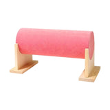 Maxbell Headband Holder Storage Rack for Scrunchies, Bracelet Stable Detachable Base Pink