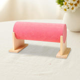 Maxbell Headband Holder Storage Rack for Scrunchies, Bracelet Stable Detachable Base Pink