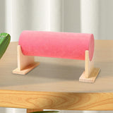 Maxbell Headband Holder Storage Rack for Scrunchies, Bracelet Stable Detachable Base Pink