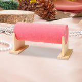 Maxbell Headband Holder Storage Rack for Scrunchies, Bracelet Stable Detachable Base Pink