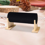 Maxbell Headband Holder Storage Rack for Scrunchies, Bracelet Stable Detachable Base Black