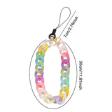 Maxbell Beaded Phone Chain Strap Acrylic Handbag Pendant Fashion Accessory for Gilrs