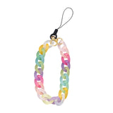 Maxbell Beaded Phone Chain Strap Acrylic Handbag Pendant Fashion Accessory for Gilrs
