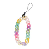 Maxbell Beaded Phone Chain Strap Acrylic Handbag Pendant Fashion Accessory for Gilrs