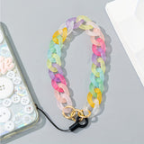 Maxbell Beaded Phone Chain Strap Acrylic Handbag Pendant Fashion Accessory for Gilrs