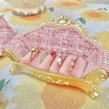 Maxbell Jewelry Display Stand Sofa Shaped Ring Rack for Desktop Shop Selling Dresser