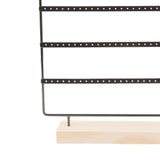 Maxbell 5 Tier Earring Display Stand Hanging Rack for Desktop Displaying Centerpiece Black