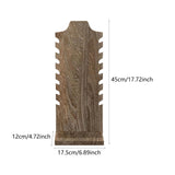 Maxbell Desktop Necklace Organizer Freestanding for Trade Show Brown Multifunctional