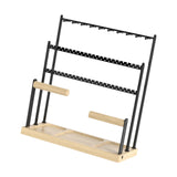 Maxbell Jewelry Stand Dorm Pendants Necklace Women Store Decoration with Wooden Tray