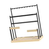 Maxbell Jewelry Stand Dorm Pendants Necklace Women Store Decoration with Wooden Tray