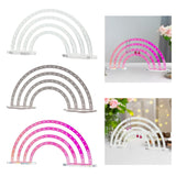 Maxbell Earrings Display Stand Dresser Ear Studs Holder for Jewelry Shop Vanity Home Clear