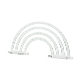 Maxbell Earrings Display Stand Dresser Ear Studs Holder for Jewelry Shop Vanity Home Clear