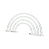 Maxbell Earrings Display Stand Dresser Ear Studs Holder for Jewelry Shop Vanity Home Clear