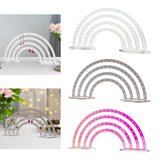 Maxbell Earrings Display Stand Dresser Ear Studs Holder for Jewelry Shop Vanity Home Clear