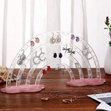 Maxbell Earrings Display Stand Dresser Ear Studs Holder for Jewelry Shop Vanity Home Colorful