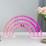 Maxbell Earrings Display Stand Dresser Ear Studs Holder for Jewelry Shop Vanity Home Colorful