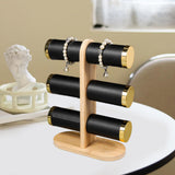 Maxbell Bracelet Holder PU Leather Covering Watch Stand for Bedroom Tabletop Selling