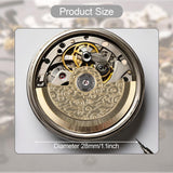 Maxbell Watch Movement Rotor Professional Repairing Part 2.8cm Diameter for Nhseries