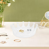 Maxbell Crown Shaped Jewelry Tray Decorative Ring Holder for Watch Earrings Entrance