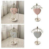 Maxbell Jewelry Organizer Hanger Jewelry Tower for Showcase Dressing Table Necklaces Pink