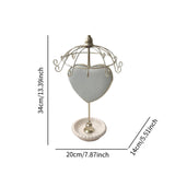 Maxbell Jewelry Organizer Hanger Jewelry Tower for Showcase Dressing Table Necklaces Blue