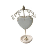 Maxbell Jewelry Organizer Hanger Jewelry Tower for Showcase Dressing Table Necklaces Blue