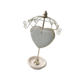 Maxbell Jewelry Organizer Hanger Jewelry Tower for Showcase Dressing Table Necklaces Blue