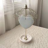 Maxbell Jewelry Organizer Hanger Jewelry Tower for Showcase Dressing Table Necklaces Blue