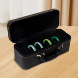 Maxbell Bracelet Storage Case Container Women PU Leather Showcase Bracelet Organizer