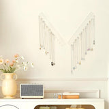 Maxbell 2x Necklace Holders Acrylic Wall Mount Trendy Storage Racks for Anklets Gift