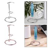 Maxbell Crystal Wand Display Stand Desktop Iron Easel for Desktop Holiday Exhibition Silver