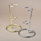 Maxbell Crystal Wand Display Stand Desktop Iron Easel for Desktop Holiday Exhibition Silver