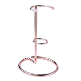 Maxbell Crystal Wand Display Stand Desktop Iron Easel for Desktop Holiday Exhibition Rose Gold