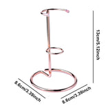Maxbell Crystal Wand Display Stand Desktop Iron Easel for Desktop Holiday Exhibition Rose Gold