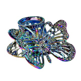 Maxbell Ball Stand Holder Metal Butterfly Decoration for Hotel Anniversary Bookshelf