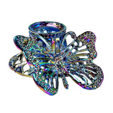 Maxbell Ball Stand Holder Metal Butterfly Decoration for Hotel Anniversary Bookshelf