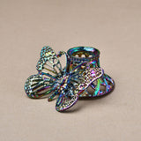 Maxbell Ball Stand Holder Metal Butterfly Decoration for Hotel Anniversary Bookshelf