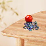 Maxbell Ball Stand Holder Metal Butterfly Decoration for Hotel Anniversary Bookshelf