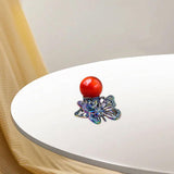 Maxbell Ball Stand Holder Metal Butterfly Decoration for Hotel Anniversary Bookshelf
