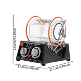 Maxbell Jewelry Polisher Tumbler Practical for Jewelry Making Tool Buffing Accessory