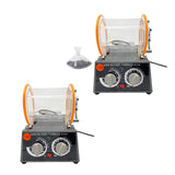 Maxbell Jewelry Polisher Tumbler Practical Jewelry Rotary Finishing Device Accessory Only Polisher