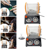 Maxbell Jewelry Polisher Tumbler Practical Jewelry Rotary Finishing Device Accessory Only Polisher