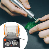 Maxbell Jewelry Polisher Tumbler Practical Jewelry Rotary Finishing Device Accessory Only Polisher