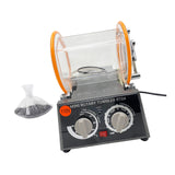 Maxbell Jewelry Polisher Tumbler Practical Jewelry Rotary Finishing Device Accessory with 450g Bead