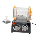 Maxbell Jewelry Polisher Tumbler Practical Jewelry Rotary Finishing Device Accessory with 450g Bead