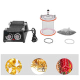 Maxbell Jewelry Polisher Tumbler Practical Jewelry Rotary Finishing Device Accessory with 450g Bead