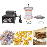 Maxbell Jewelry Polisher Tumbler Practical Jewelry Rotary Finishing Device Accessory with 450g Bead