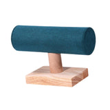 Maxbell Bracelet Holder Display T Bar Watch Stand for Men Women Wristwatch Hair Ties Dark Green