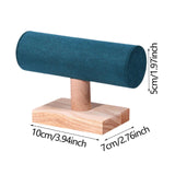 Maxbell Bracelet Holder Display T Bar Watch Stand for Men Women Wristwatch Hair Ties Dark Green